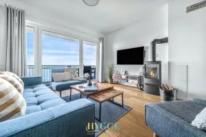 Wohnzimmer Lodge 18 Ferienwohnung