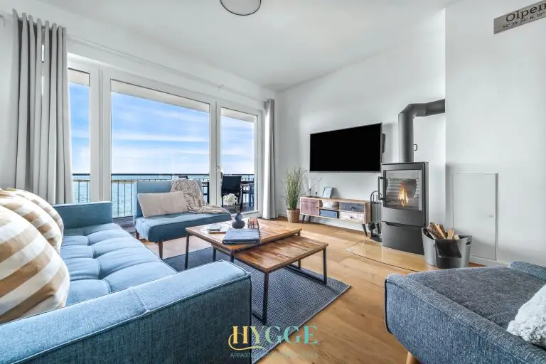 Wohnzimmer Lodge 18 Ferienwohnung