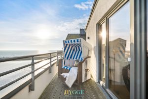Strandkorb mit Strandblick im OstseeResort Olpenitz